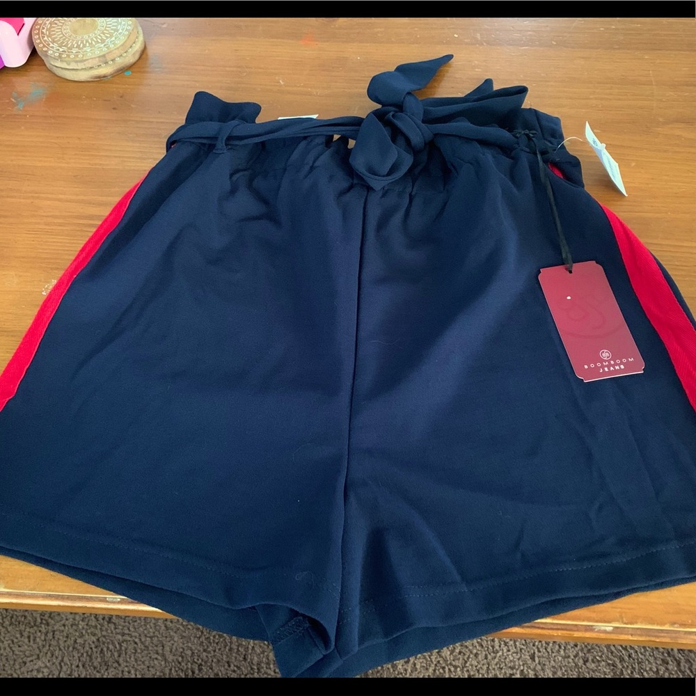 Blue shorts
